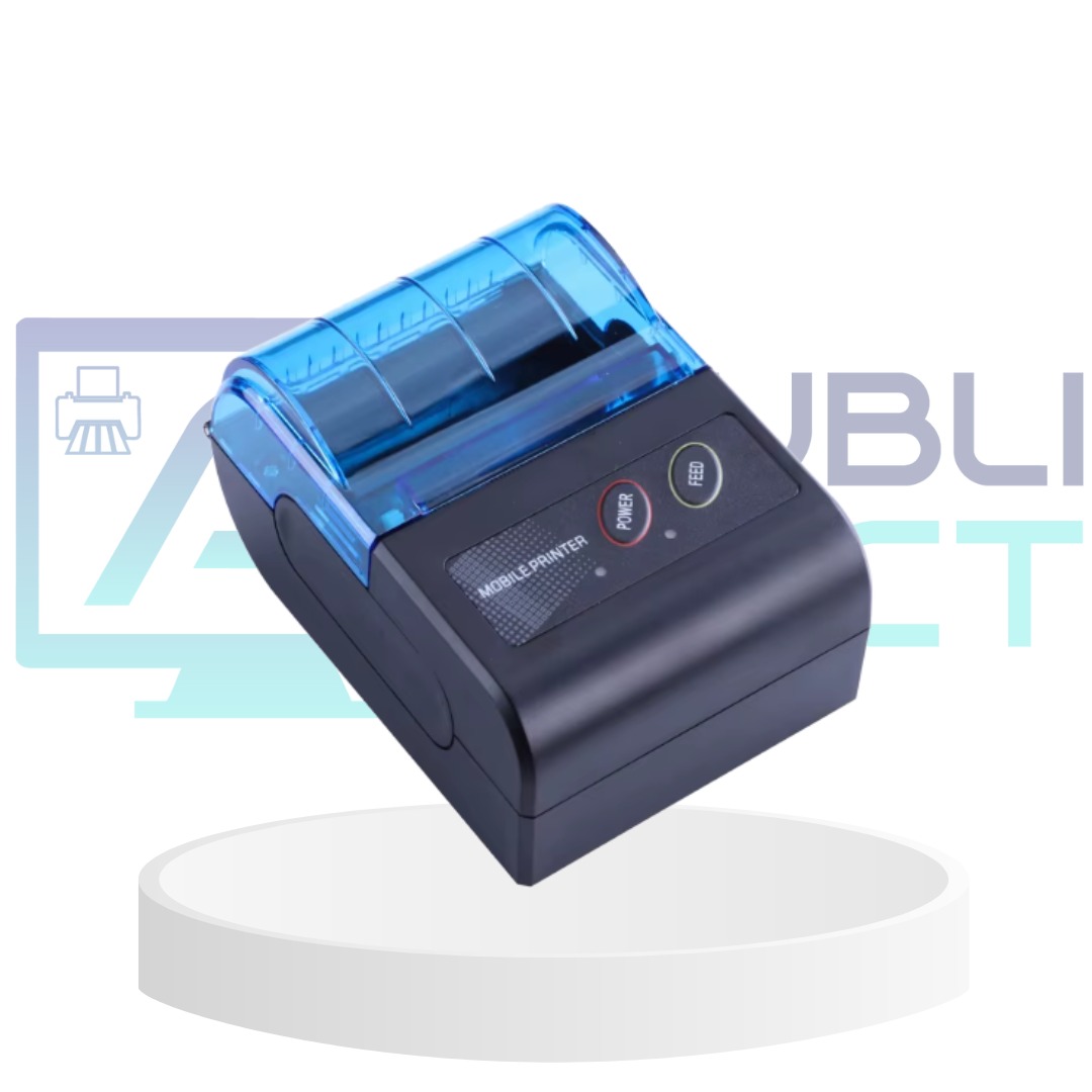 TICKETERA DE 58MM PORTATIL  CONEXION USB  / BLUETOOTH + REGALO 10 ROLLOS DE PAPEL